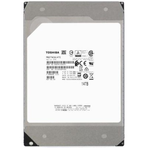 Жесткий диск для сервера 3.5'' 14TB Toshiba (MG07ACA14TE)