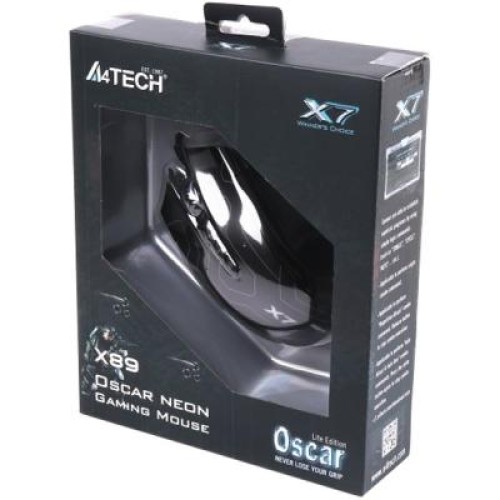 Мышка A4Tech X89 Black