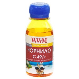 Чернила WWM Canon GI-490 100г Yellow (C49/Y-2)