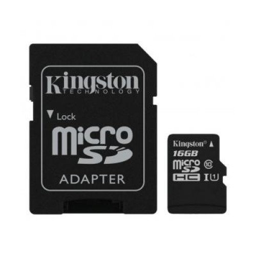 Карта памяти Kingston 16GB microSDHC Class 10 Canvas Select Plus 100R A1 (SDCS2/16GB) Карта памяти Kingston 16GB microSDHC Class 10 Canvas Select Plus 100R A1 (SDCS2/16GB)