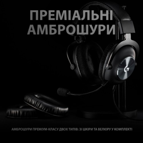 Наушники Logitech G PRO X Gaming Headset Black (981-000818)