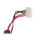 Разъем питания ноутбука с кабелем для Dell PJ590 (7.4mm x 5.0mm + center pin), 5-pin Универсальный (A49073)