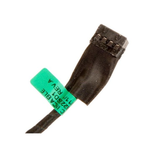 Разъем питания ноутбука с кабелем для HP PJ467, PJ551 (7.4mm x 5.0mm + center pin), Универсальный (A49066)