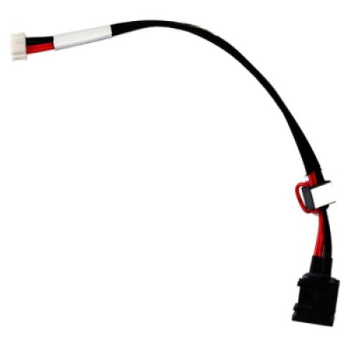Разъем питания ноутбука с кабелем для Toshiba PJ130 (5.5mm x 2.5mm), 4-pin, 16 см Универсальный (A49036)