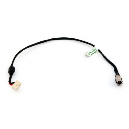 Разъем питания ноутбука с кабелем для Toshiba PJ286 (5.5mm x 2.5mm), 4-pin, 27 см Универсальный (A49053)
