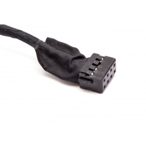 Разъем питания ноутбука с кабелем HP для HP PJ865 (7.4mm x 5.0mm + center pin),8(7)-pin,11 см (A49079)