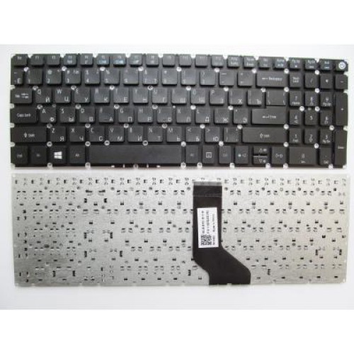 Клавиатура ноутбука Acer Aspire E5-532/E5-573/E5-722/E5-772/V3-574 черная без рамки U (A43917)