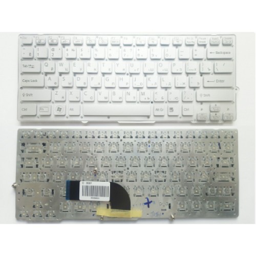 Клавиатура ноутбука Sony VPC-SD/VPC-SB Series серебро RU (A43015)
