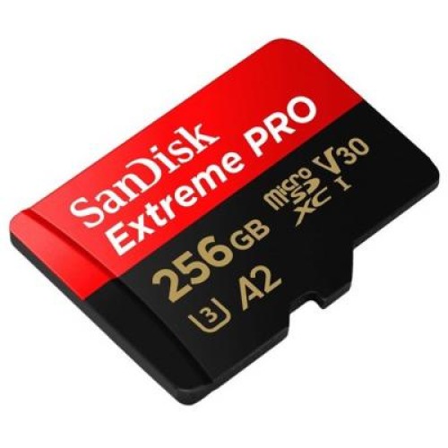 Карта памяти SanDisk 256GB microSDXC class 10 V30 UHS-I U3 Extreme Pro (SDSQXCZ-256G-GN6MA)