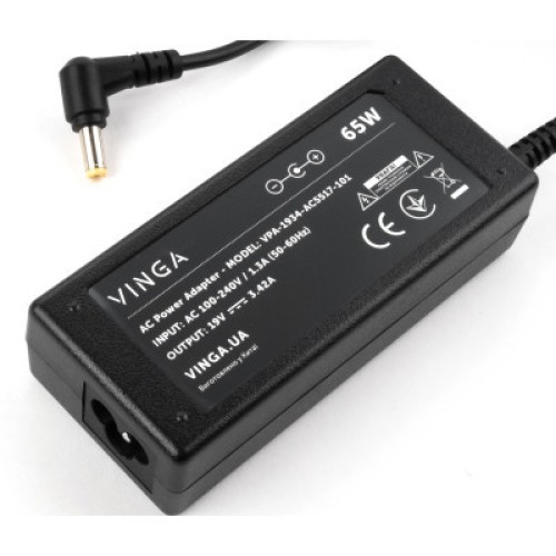 Блок питания к ноутбуку Vinga ACER 65W 19V 3.42A 5.5*1.7 (VPA-1934-AC5517-101)