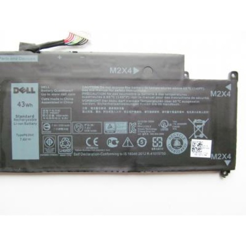 Аккумулятор для ноутбука Dell Latitude E7370 P63NY, 43Wh (5381mAh), 4cell, 7.6V, Li-ion (A47223)