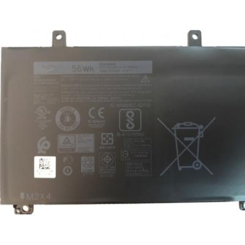 Аккумулятор для ноутбука Dell XPS 15-9560 (short) H5H20, 56Wh (4649mAh), 3cell, 11.4V, Li- (A47314)