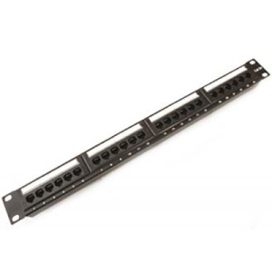 Патч-панель 19" 1U 24 порта 5e UTP kroneIDC Eserver (WT-2089A-CAT.5E)