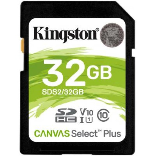 Карта памяти Kingston 32GB SDXC class 10 UHS-I U3 Canvas Select Plus (SDS2/32GB) Карта памяти Kingston 32GB SDXC class 10 UHS-I U3 Canvas Select Plus (SDS2/32GB)