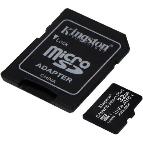 Карта памяти Kingston 2x32GB microSD class 10 U1 V10 A1 Canvas Select Plus (SDCS2/32GB-2P1A) Карта памяти Kingston 2x32GB microSD class 10 U1 V10 A1 Canvas Select Plus (SDCS2/32GB-2P1A)