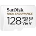 Карта памяти SanDisk 128GB microSDXC class 10 UHS-I U3 V30 High Endurance (SDSQQNR-128G-GN6IA)
