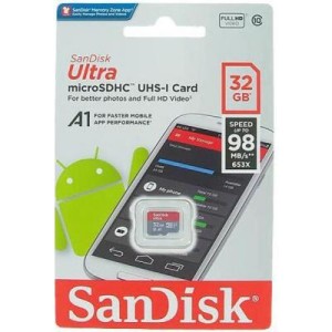 Карта пам'яті SanDisk 32GB microSDHC class 10 UHS-I U1 A1 (SDSQUAR-032G-GN6MN)
