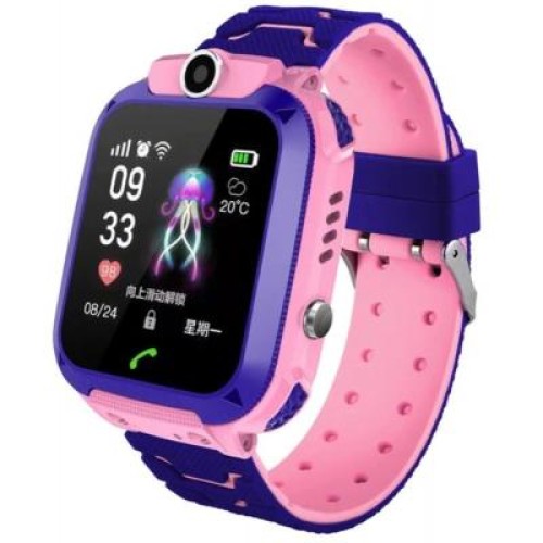 Смарт-годинник UWatch Q12 Kid smart watch Pink (F_100007)