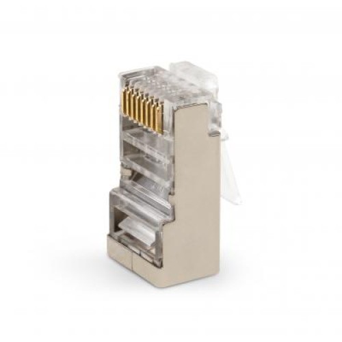 Коннектор Vinga RJ-45 FTP 100 шт. (VCPCON8P8CFTP)