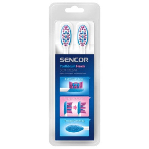 Насадка для зубной щетки Sencor SOX003WH
