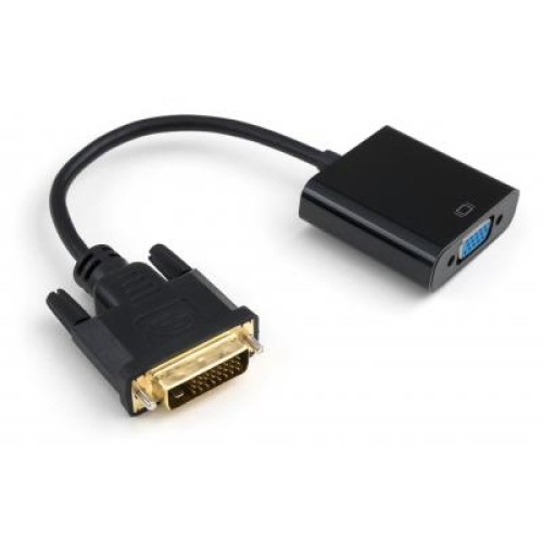 Переходник DVI 24+1 M to VGA F 1080p Vinga (VCPDVI241VGA)