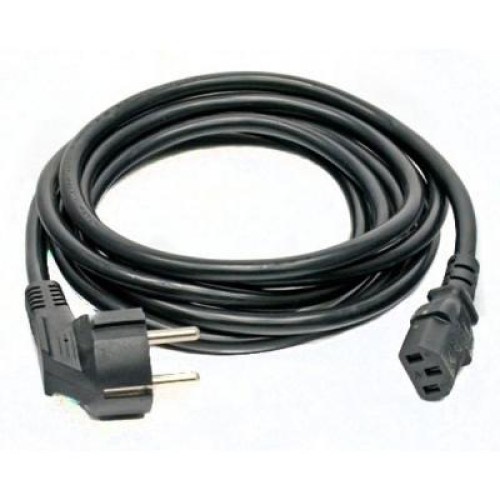 Кабель питания Kingda С13 - CEE 7/7, сечение проводов 3x1.0, 3м (PC6065-3m)