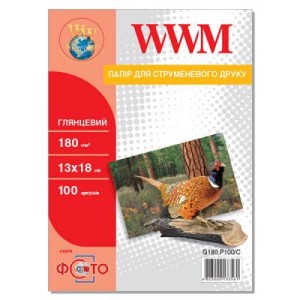 Фотобумага WWM 13x18 (G180.P100/C)
