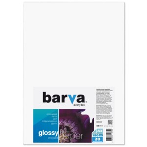 Фотобумага Barva A3 Everyday Glossy 180г 20с (IP-CE180-284)