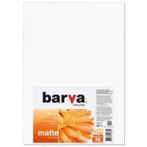 Фотобумага Barva A3 Everyday Matted 190г 20с (IP-AE190-293)
