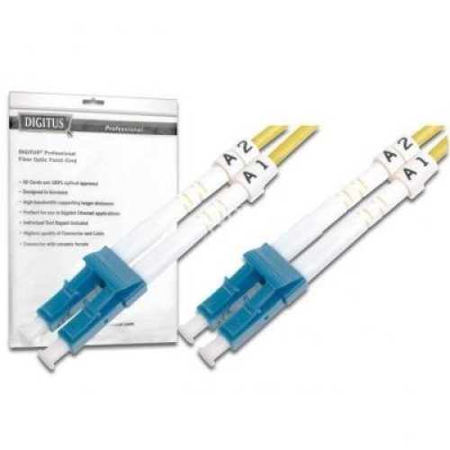 Оптический патчкорд Digitus LC/UPC-LC/UPC,9/125,OS2(Singlemode),Duplex,1m (DK-2933-01)