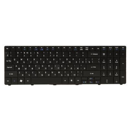 Клавиатура ноутбука Acer Aspire 5810 черный, черный фрейм (KB311798)