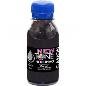 Чернила NewTone Canon iPF TM-200/305 100г Black Pigm. (NT.PFI120Bk-2)