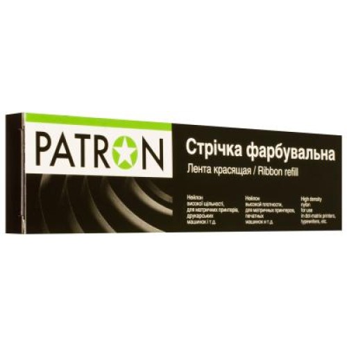 Лента к принтерам 13мм X 50 м (П.М.) HD Patron (PN-12.7-50RTB)