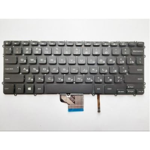 Клавиатура ноутбука Dell XPS 15-9530,Precision M3800 черная,подсв (A46090)