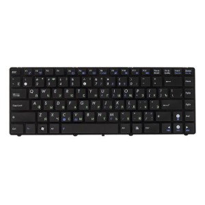 Клавіатура ноутбука ASUS A42,K42,N82 черный,черный PowerPlant (KB310807)