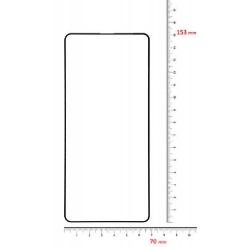 Стекло защитное BeCover Samsung Galaxy A51 SM-A515 Black (704668)