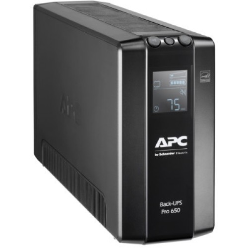 Источник бесперебойного питания APC Back-UPS Pro BR 650VA, LCD (BR650MI)