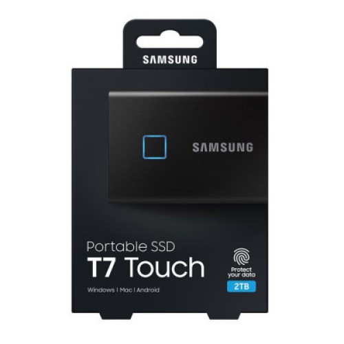 Накопитель SSD USB 3.2 2TB T7 Touch Samsung (MU-PC2T0K/WW)