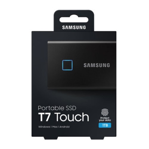 Накопитель SSD USB 3.2 1TB T7 Touch Samsung (MU-PC1T0K/WW)