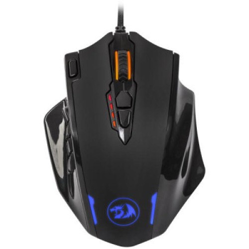 Мышка Redragon Impact RGB IR USB Black (78322)