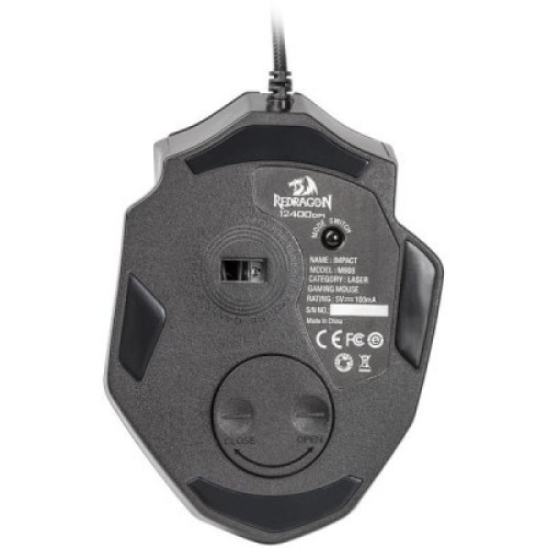 Мышка Redragon Impact RGB IR USB Black (78322)