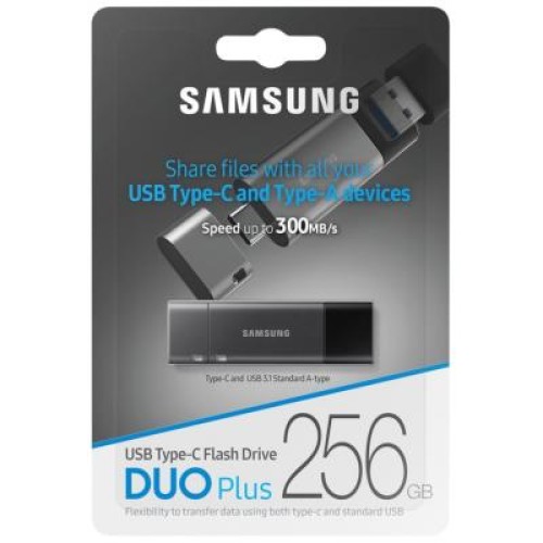 USB флеш накопитель Samsung 256GB DriveDUO Plus USB 3.1 Type-C (MUF-256DB/APC)
