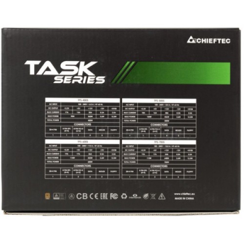 Блок питания Chieftec 600W TASK (TPS-600S)