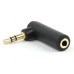 Переходник 3.5мм M / F 3.5 мм угловой Cablexpert (A-3.5M-3.5FL)