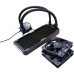Система жидкостного охлаждения Fractal Design Celsius S24 Blackout (FD-WCU-CELSIUS-S24-BKO)