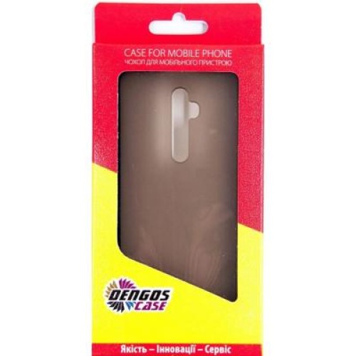 Чехол для мобильного телефона Dengos Oppo Reno 2Z (black) (DG-TPU-MATT-38)
