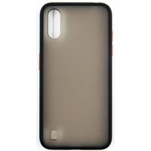 Чехол для мобильного телефона Dengos Samsung Galaxy A01 (black) (DG-TPU-MATT-32)