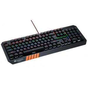 Клавіатура Canyon CND-SKB6-RU Black (CND-SKB6-RU)