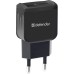 Зарядное устройство Defender EPA-13 black, 2xUSB, 5V/2.1A, package (83840)