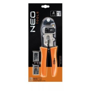 Інструмент Neo Tools для обжима наконечников 4P, 6P, 8P (01-501)